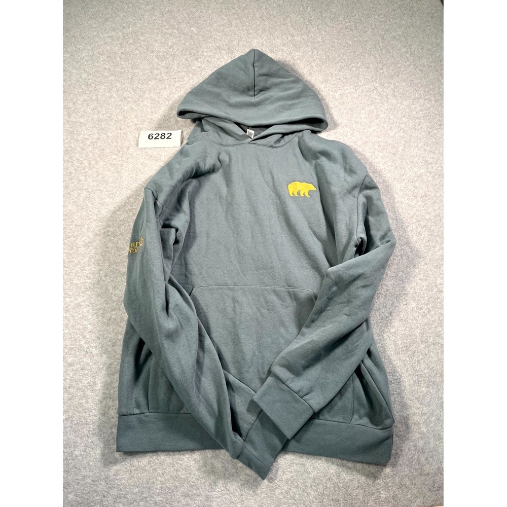 Independent‎ Trading Company Hoodie Mens Large Gray Cotton Bear River Mutual